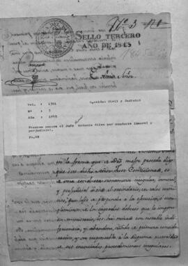 Proceso contra el Juez Manuel Antonio Silva por conducinmortal y perjudicial.