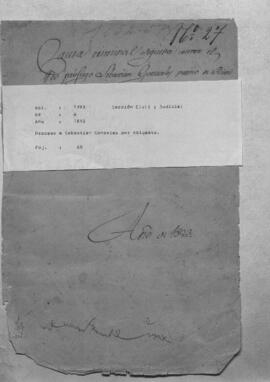 Proceso a Sebastián González por abigeato.