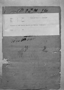 Proceso a José Marcos Agüero por herida. (Caacupè).