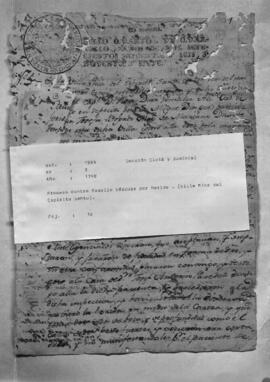 Proceso contra Rosalía Vàzquez por herida. (Villarrica del Espíritu Santo).