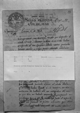 Proceso contra Gregorio Raimundo Avilas por robo.