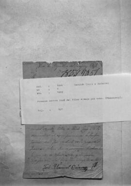 Proceso contra José del Pilar Almada por robo. (Mbocayaty).