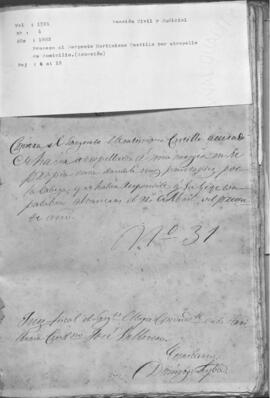 Proceso al Sargento Altamirano Castillo por atropello a domicilio.