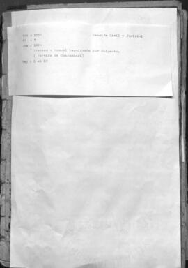 Proceso a Manuel Leguizamón por abigeato.