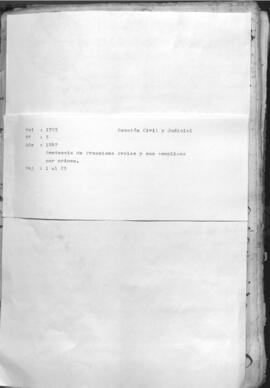 Sentencia de Francisco Avalos y sus cómplices por crimen.