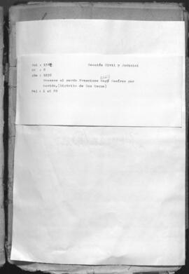 Proceso al pardo Francisco Regis Ramírez por herida.