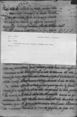 Sentencia de Juan Ignacio Jiménez por robo.
