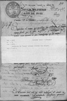 Sentencia de Manuel Antonio Paredes por abigeo.