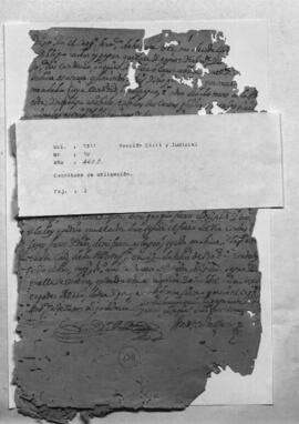 Escritura de obligación.