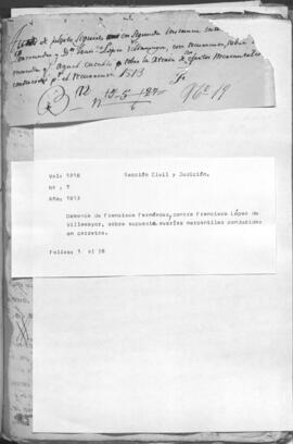 Demanda de Francisco Fernández, contra Francisca López de Villamayor sobre supuestas averías mercantiles conducidas en carretas.