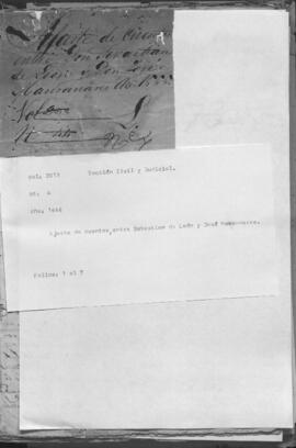 Ajuste de cuentas entre Sebastián de León y José Manzanares.