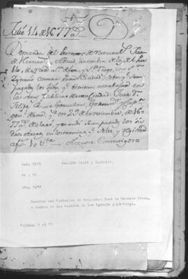 Demanda del Protector de Naturales Juan de Herrera Abreu a nombre de los pueblos de San Ignacio y Santiago.