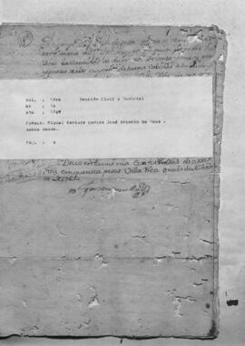 Echauri Miguel Ventura, contra José Antonio de Sosa sobre deuda.